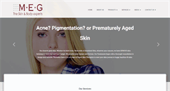 Desktop Screenshot of m-e-g.co.za